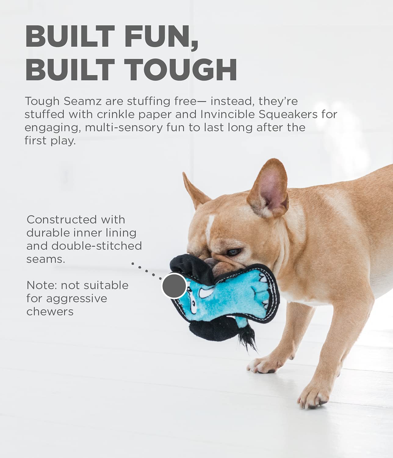 Foto 4 pulgar | Juguete De Peluche Para Perros Outward Hound Tough Seamz Elephant Small - Venta Internacional.