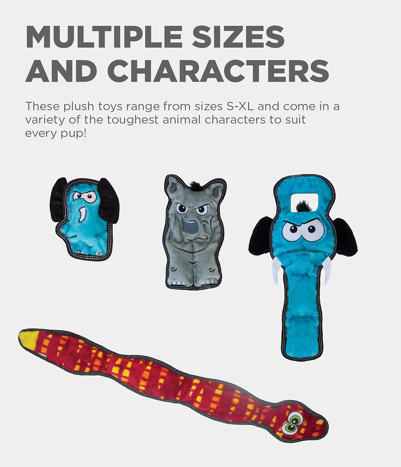 Foto 5 pulgar | Juguete De Peluche Para Perros Outward Hound Tough Seamz Elephant Small - Venta Internacional.