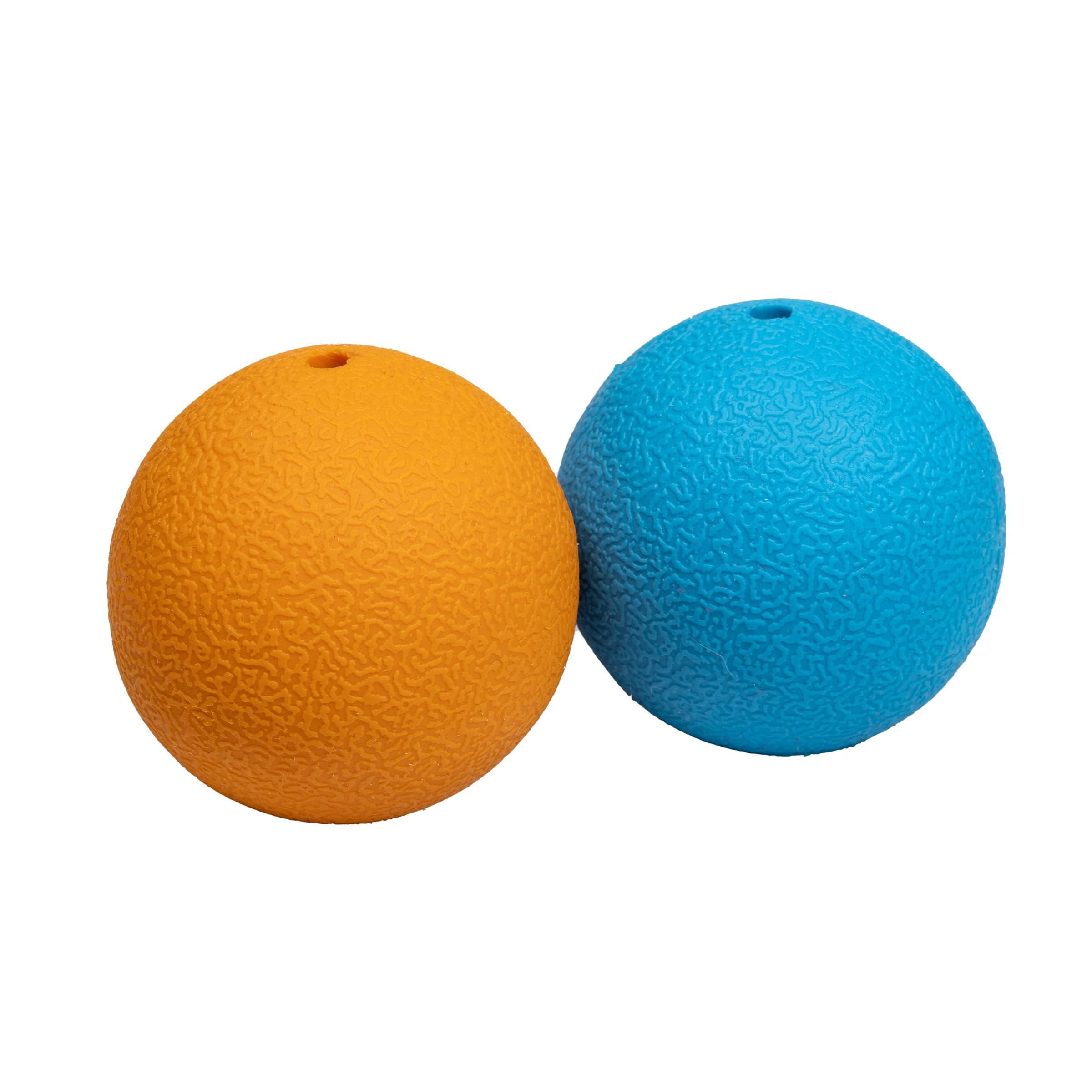 Foto 2 pulgar | Pelotas Para Perros Squeaker Toy Amazon Basics, 3 Pulgadas, 2 Unidades, Azul Y Naranja - Venta Internacional.