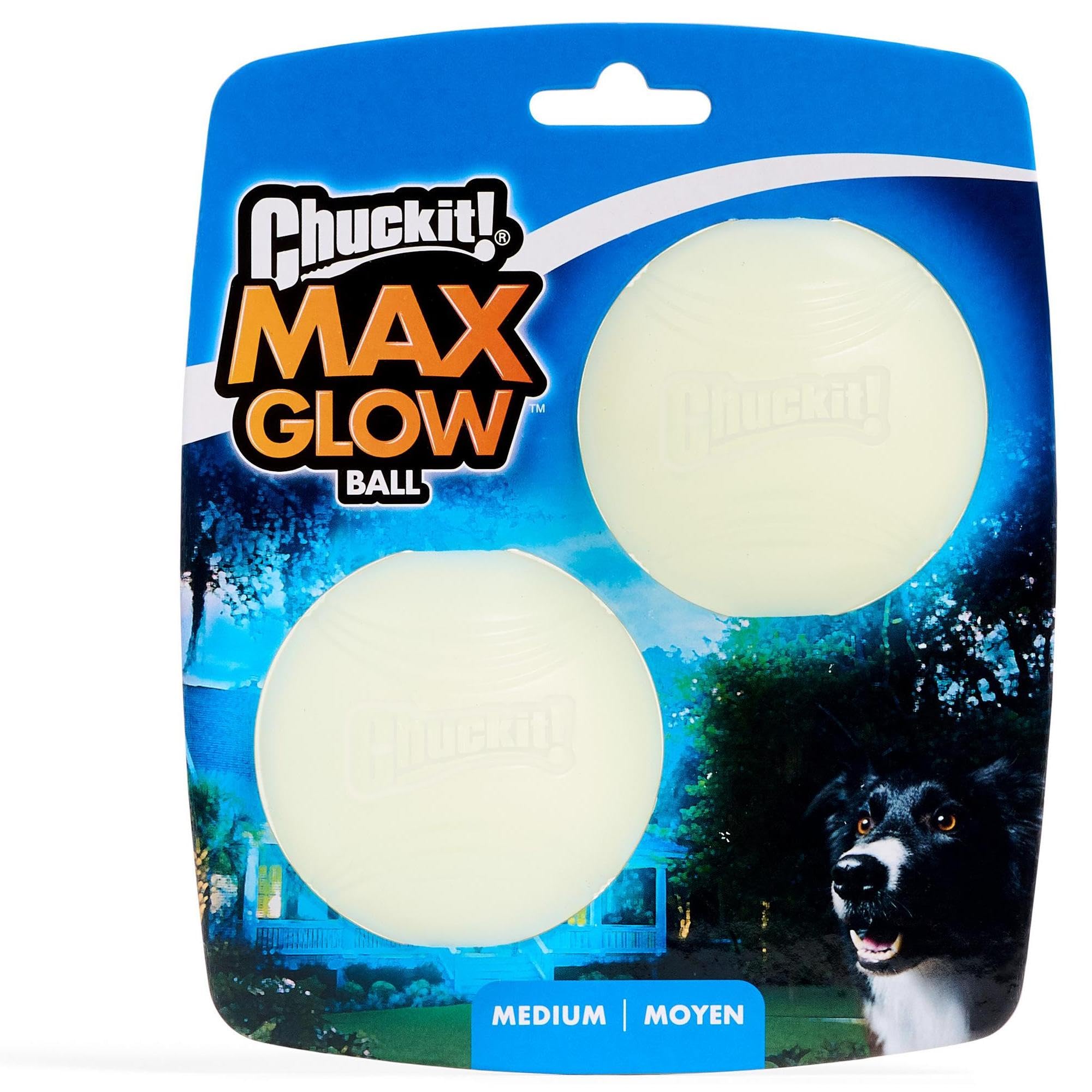 Foto 2 pulgar | Juguete Para Perros Chuckit Max Glow Ball, Tamaño Mediano, Para Perros De 9 A 27 Kg, Paquete De 21 - Venta Internacion