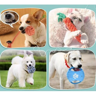 Foto 2 | Set Juguetes De Cuerda Para Perro Morder 10pz Eo Safe Imports Esi-7860-1 Multicolor