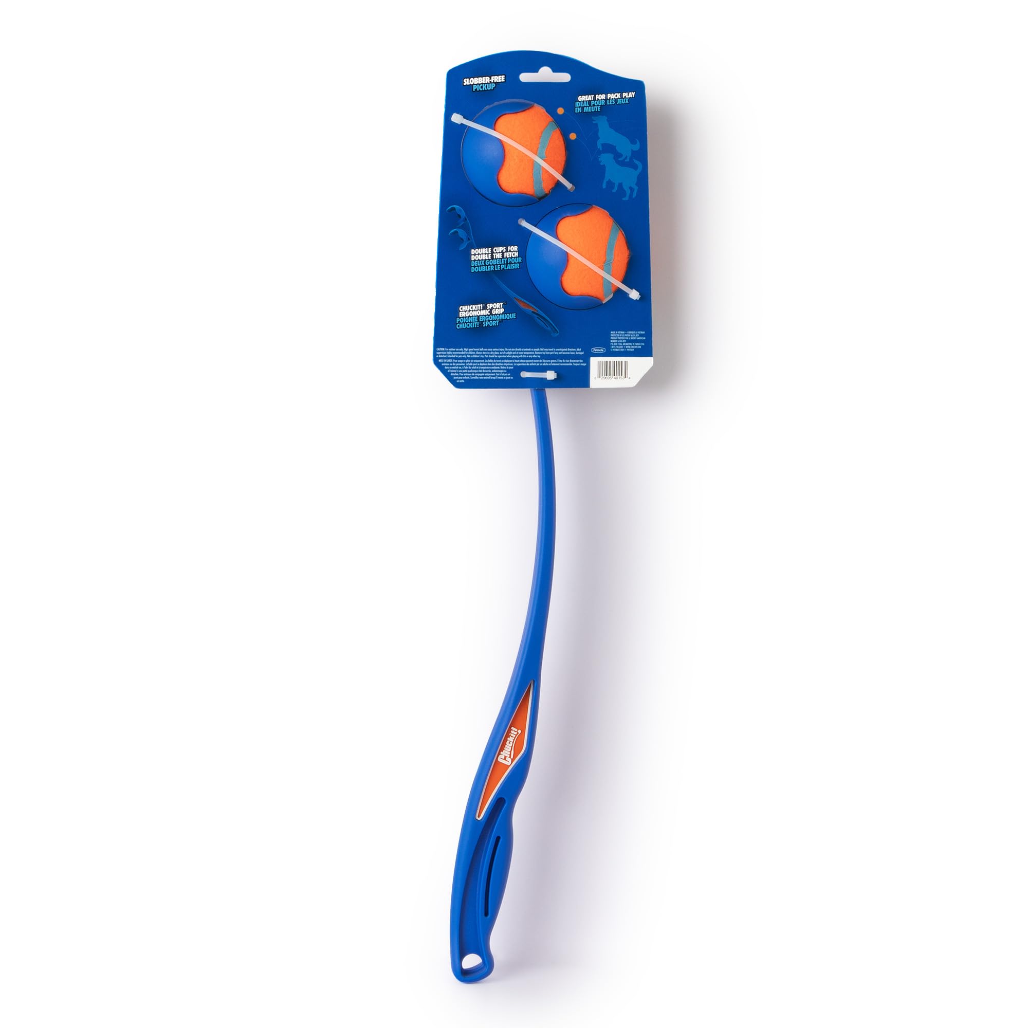 Foto 4 pulgar | Juguete Para Perros Chuckit! El Lanzador Doble Duo 22m Con 2 Pelotas De Tenis - Venta Internacional.