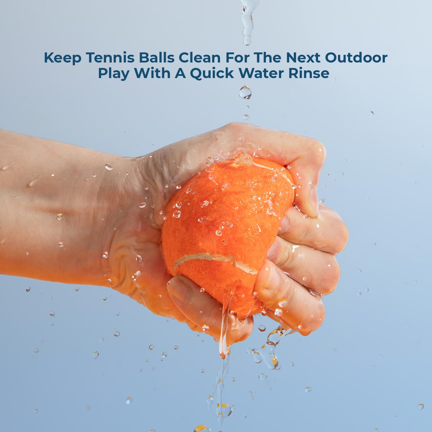 Foto 5 | Squeaky Tennis Toys, Los Mejores Suministros Para Mascotas Para Perros, Paquete De 4 Unidades - Venta Internacional.