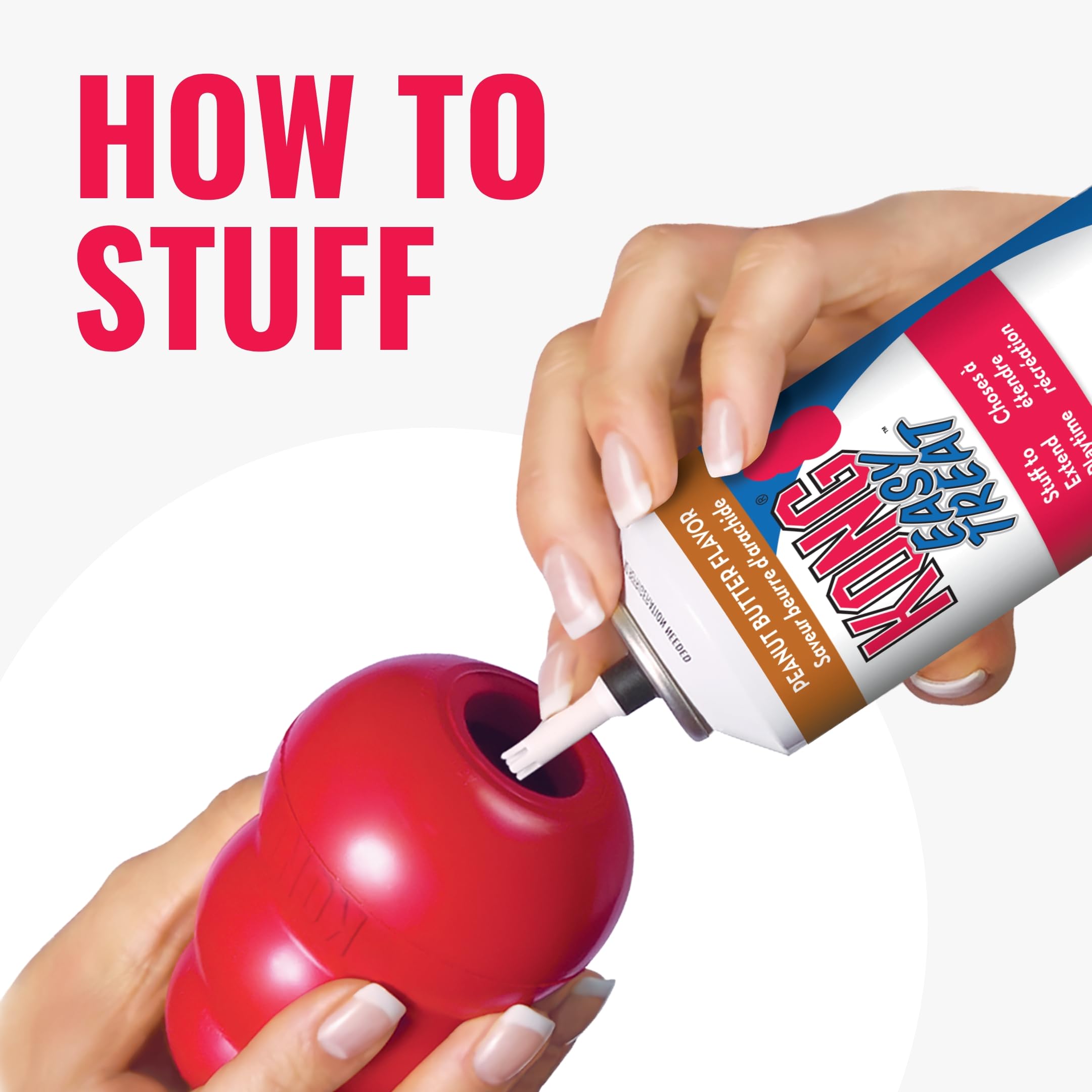 Foto 5 | Juguete Para Perros Kong Classic Fetch & Chew Stuffable Para Tamaño Extra Grande - Venta Internacional.