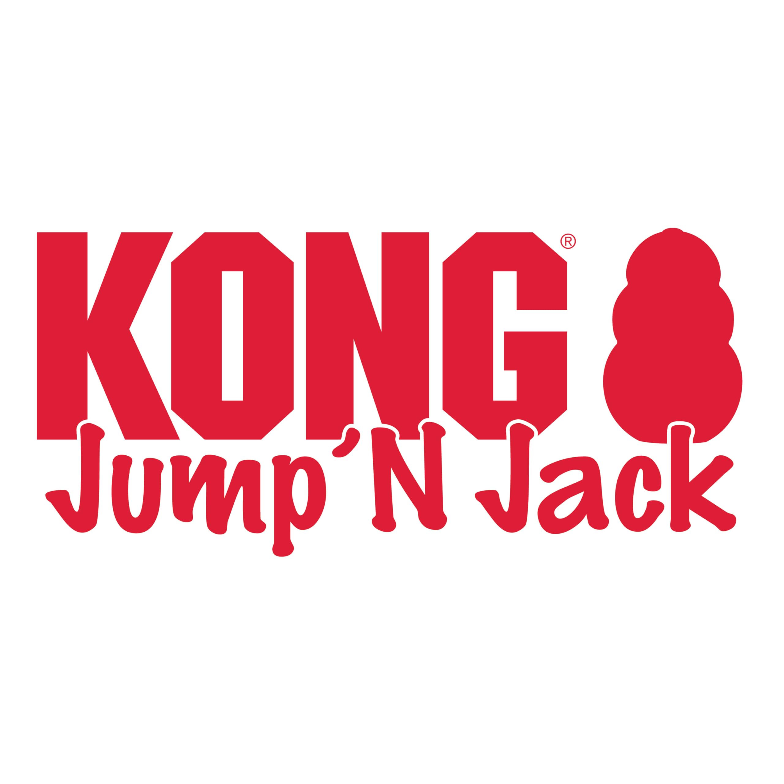 Foto 3 | Juguete Para Perros Kong Jump'n Jack De Caucho Natural Para Perros Grandes - Venta Internacional.