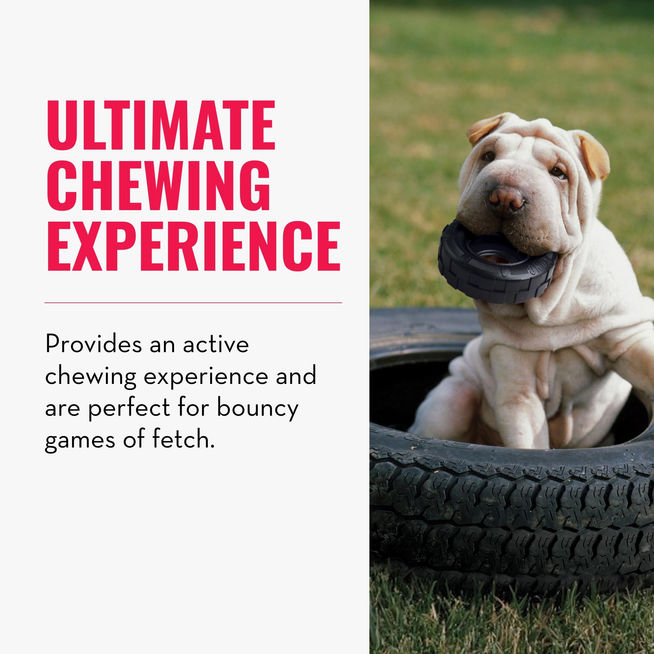 Foto 4 pulgar | Neumáticos Chew & Fetch Toy Kong Extreme Para Perros Pequeños - Venta Internacional.