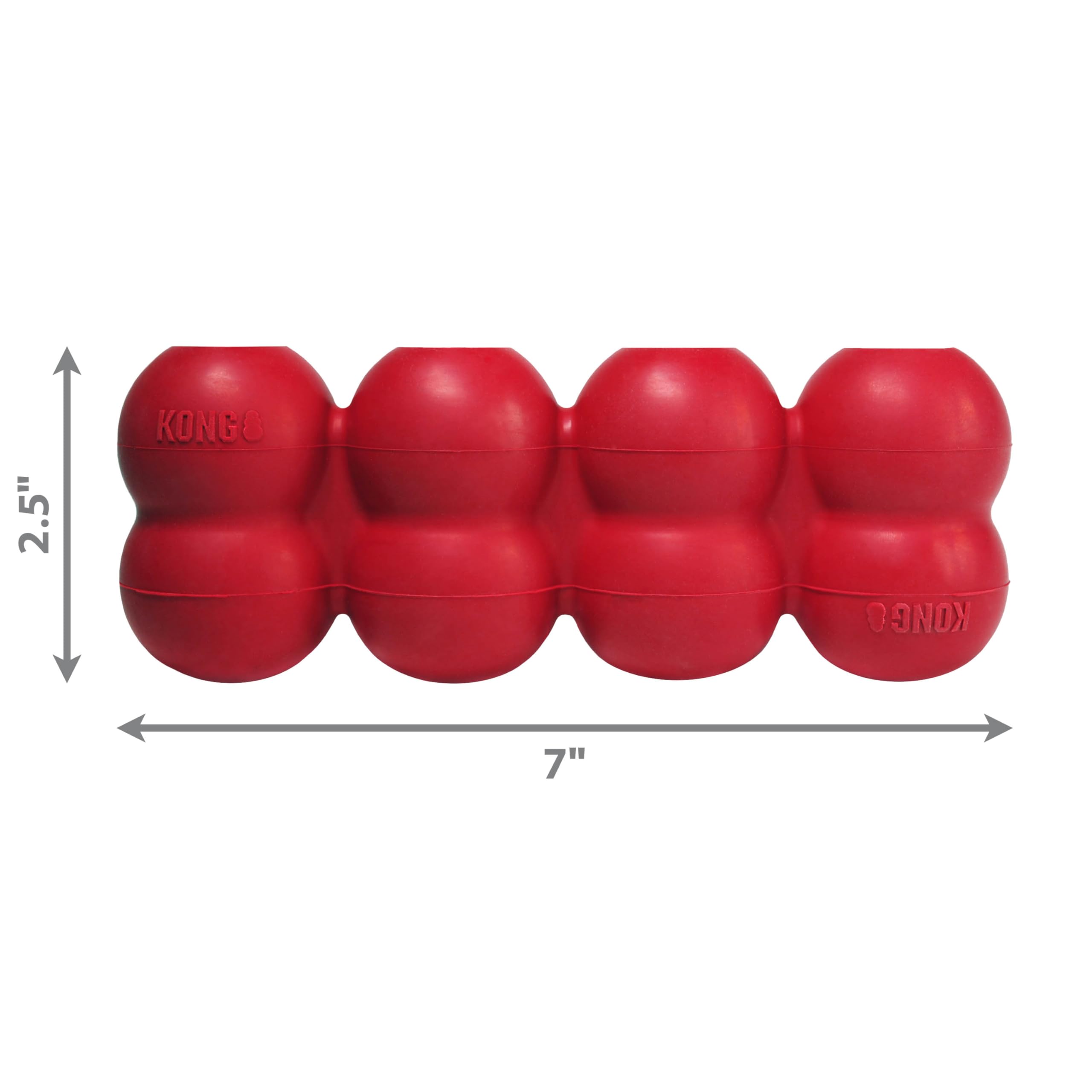 Foto 4 | Cinta De Goma Natural Dog Toy Kong Goodie Para Perros Medianos - Venta Internacional.