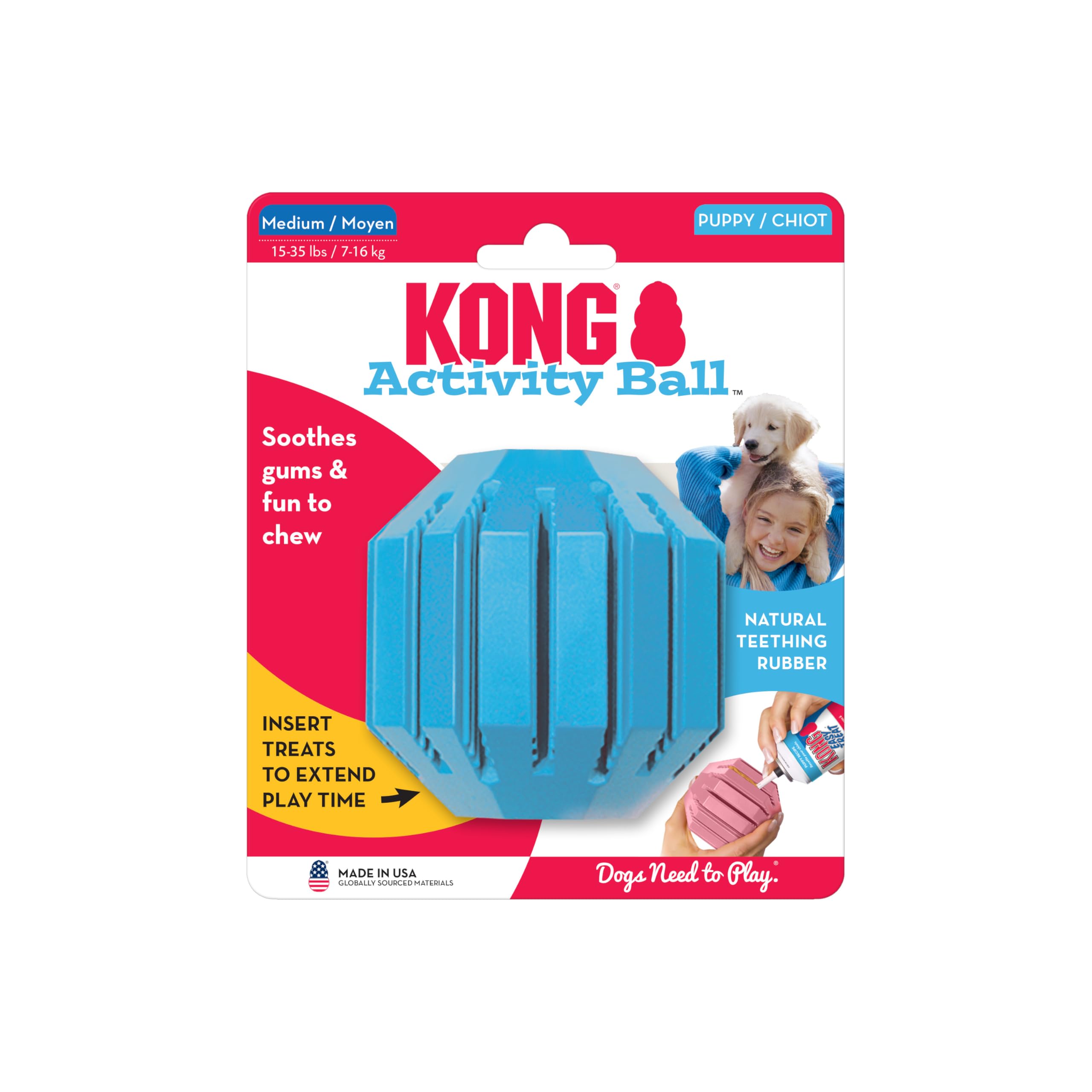Foto 2 pulgar | Pelota para Mascota Kong  - Venta Internacional