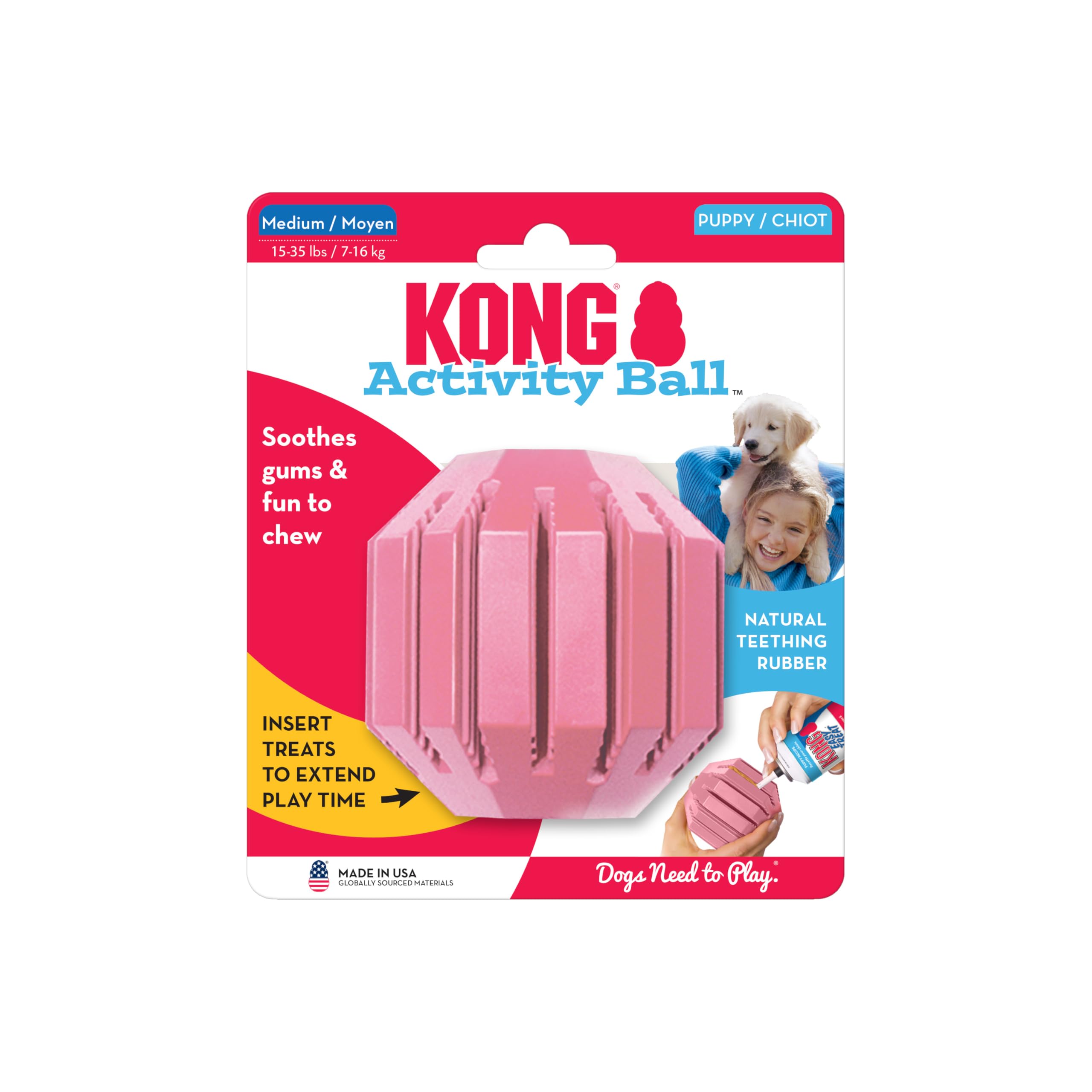 Foto 3 pulgar | Pelota para Mascota Kong  - Venta Internacional