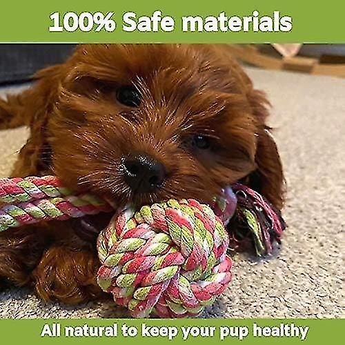 Foto 4 pulgar | Paquete De Juguetes Para Perros Huoguo Con Bola De Golosinas, Cuerda Masticable 100% Natural - Venta Internacional.