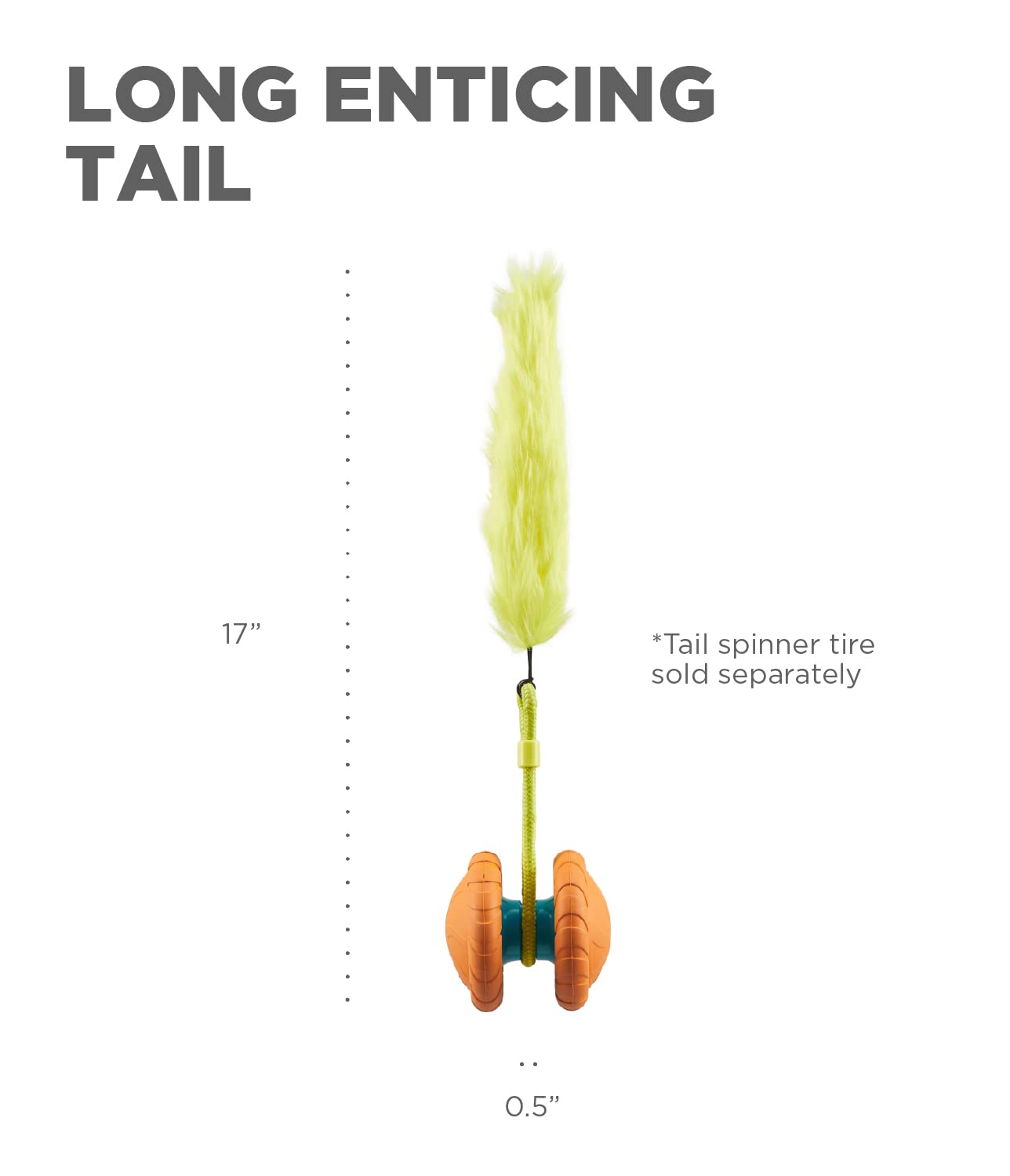 Foto 6 pulgar | Colas De Repuesto Para Tail Spinner Dog Chase Toy Outward Hound - Venta Internacional.
