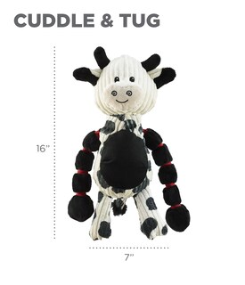 Foto 6 | Juguete Para Perros Outward Hound Thunda Tugga Cow Plush & Squeaky - Venta Internacional.