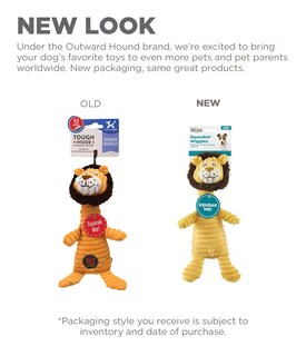 Foto 2 | Juguete De Peluche Para Perros Outward Hound Squeakin' Squiggles Lion - Venta Internacional.
