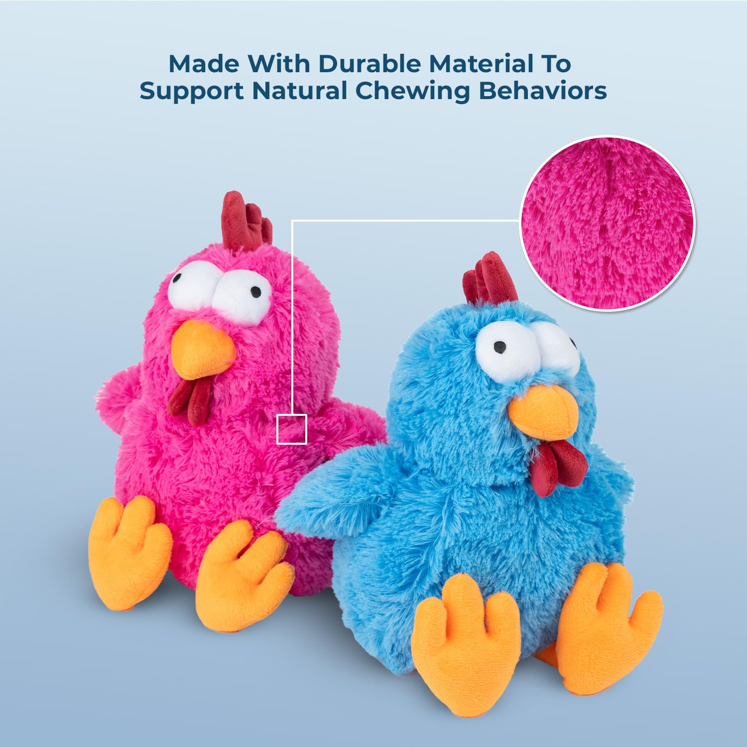 Foto 5 pulgar | Peluche Interactivo Squeaky Best Pet Supplies Mrs. Cluck - Venta Internacional.