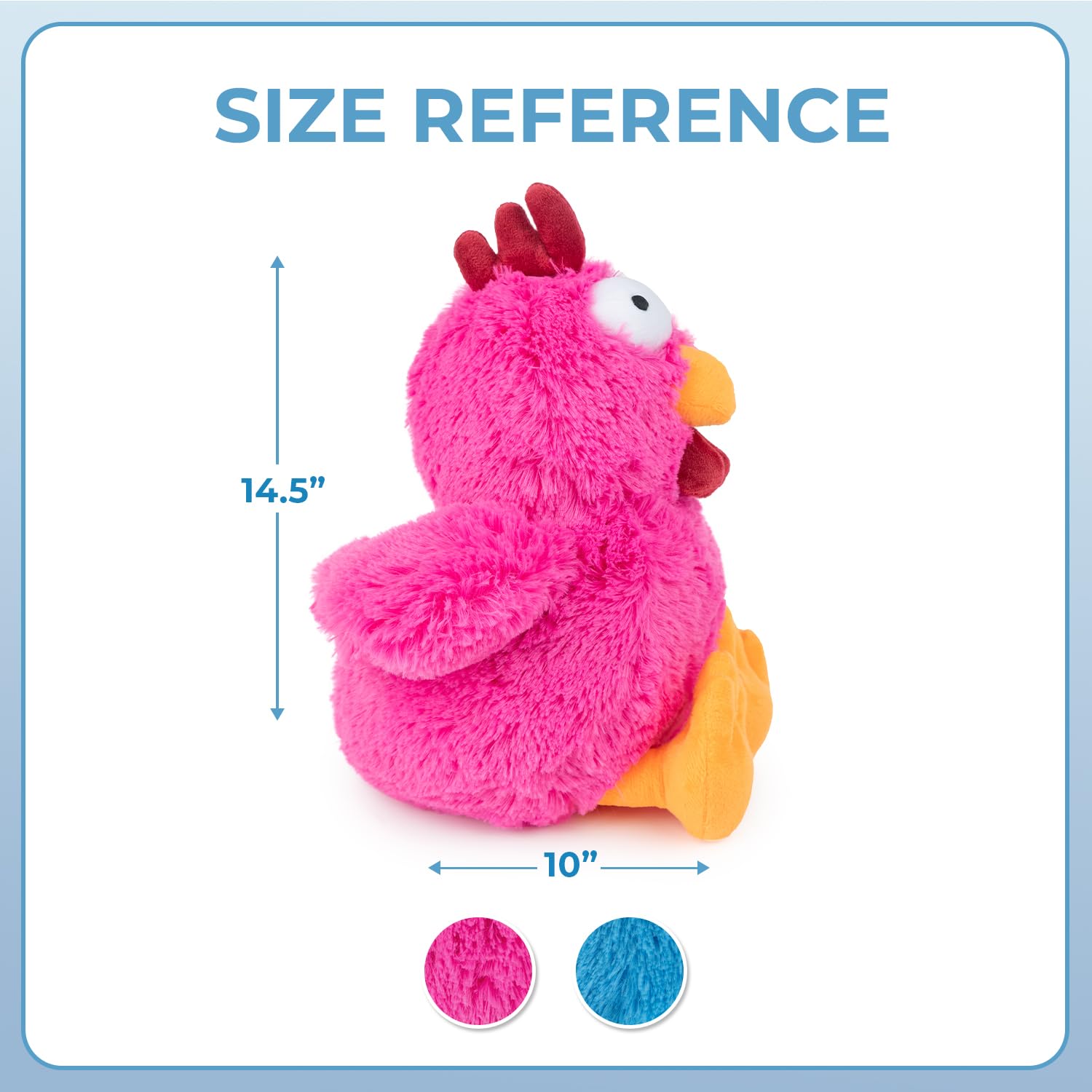Foto 6 pulgar | Peluche Interactivo Squeaky Best Pet Supplies Mrs. Cluck - Venta Internacional.