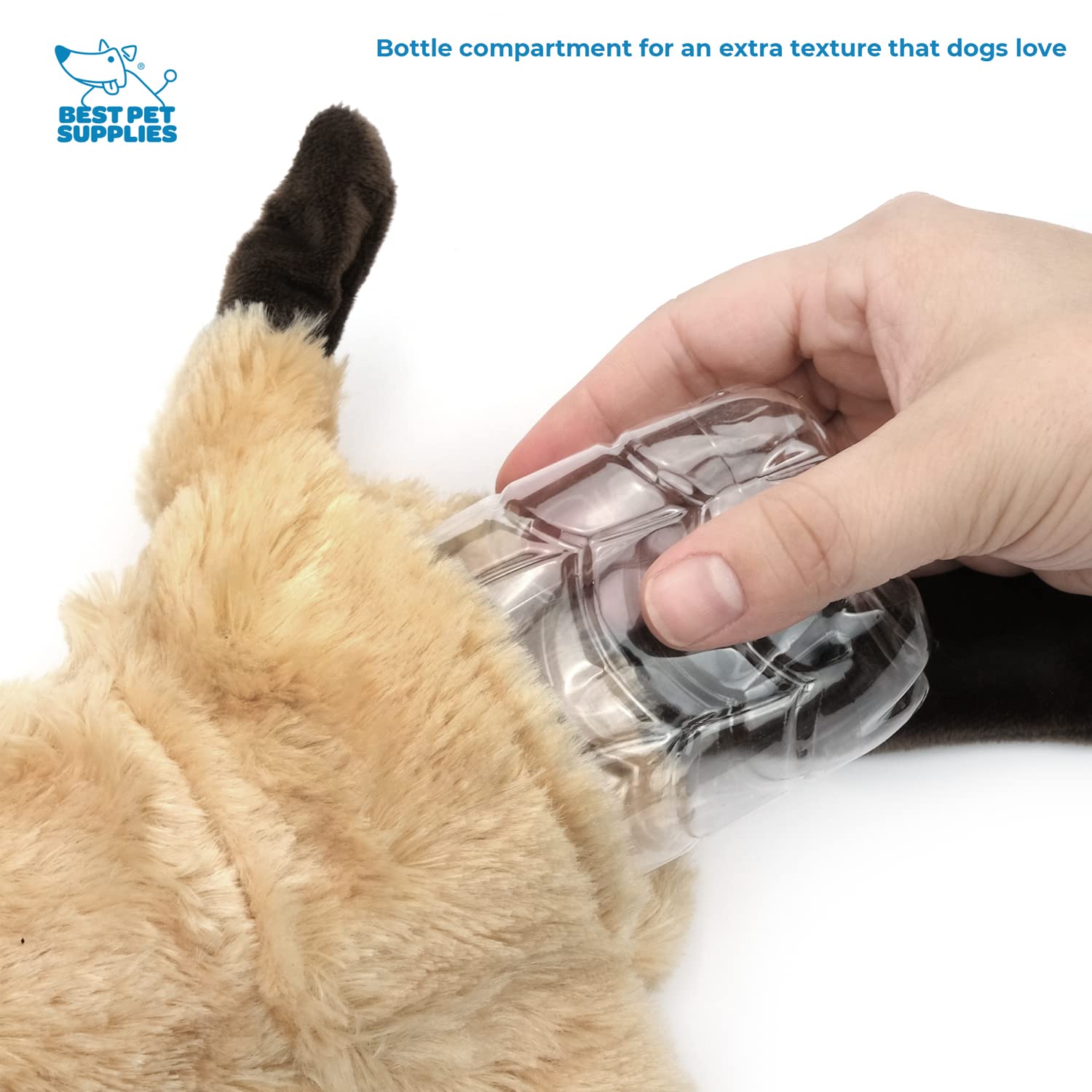 Foto 5 pulgar | Juguete Para Perros Best Pet Supplies 2 En 1, Ardilla Rellena Y Chirriante - Venta Internacional.