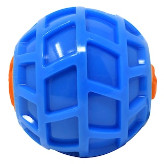 Foto 5 | Squeak Ball Nerf Dog Tpr Exo Azul/naranja 7,6 Cm - Venta Internacional.