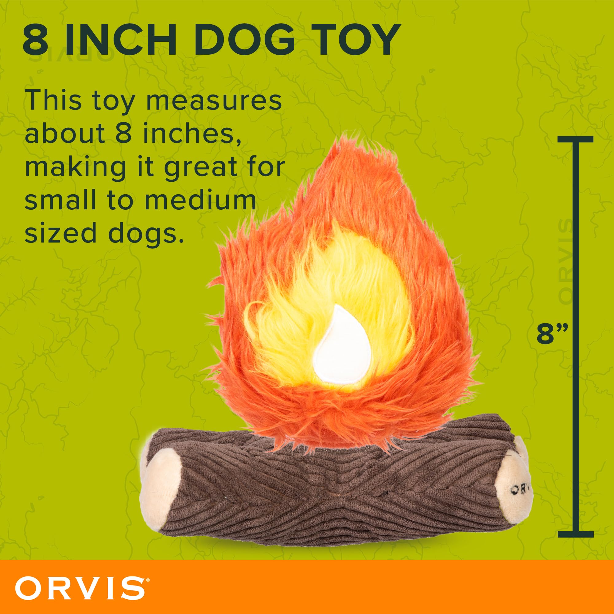 Foto 6 pulgar | Juego De Juguetes Para Perros Orvis Dog Campfire Tails 2 En 1 De Felpa, 2 Piezas - Venta Internacional.