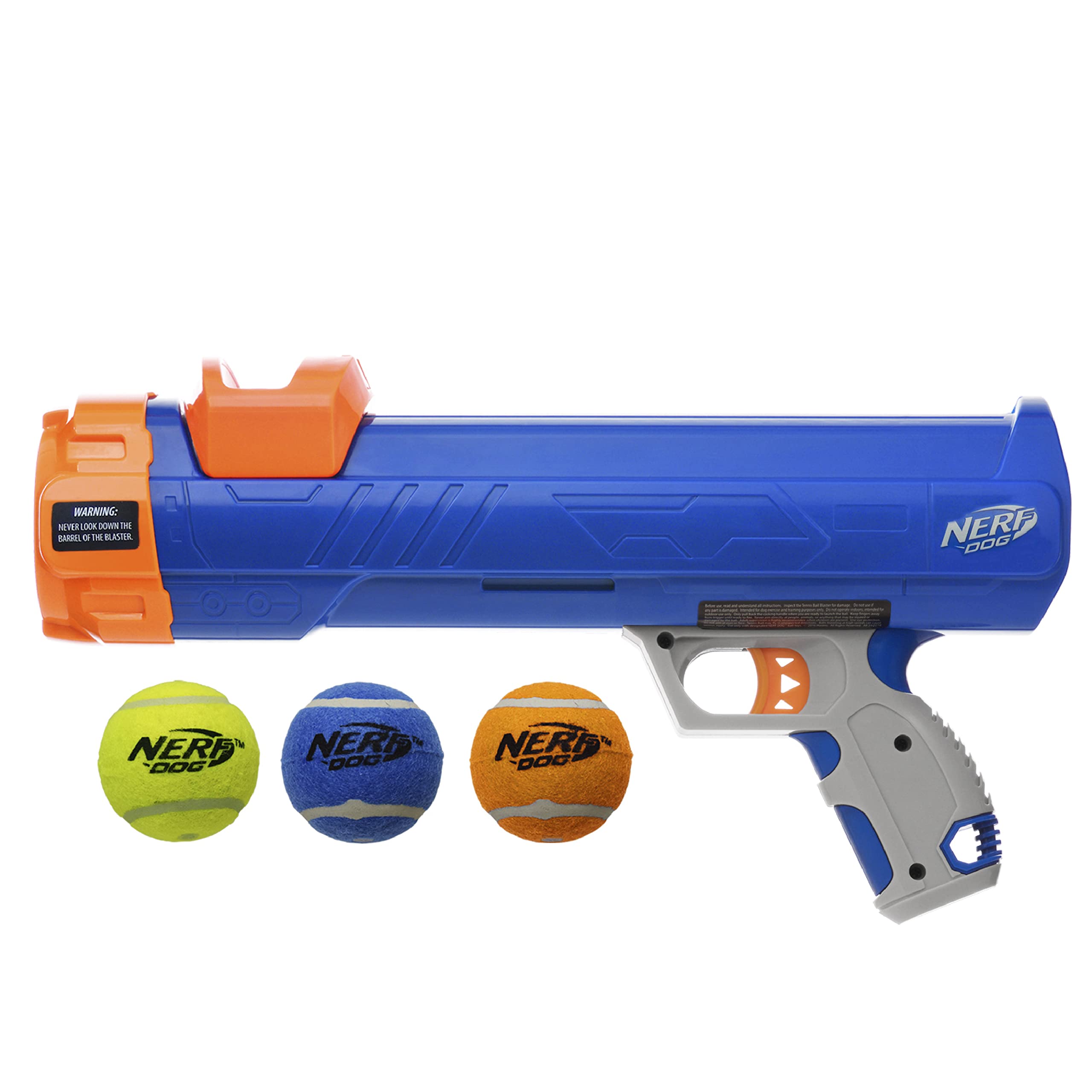 Foto 4 | Pelota De Tenis Tennis Blaster Nerf Dog De 30 Cm Con 3 Pelotas De Tenis En Miniatura - Venta Internacional.