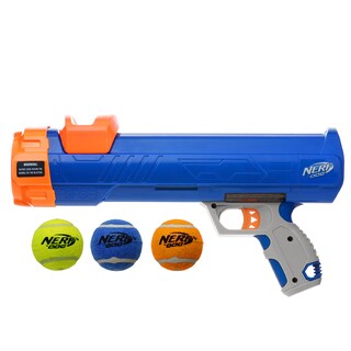 Foto 4 | Pelota De Tenis Tennis Blaster Nerf Dog De 30 Cm Con 3 Pelotas De Tenis En Miniatura - Venta Internacional.