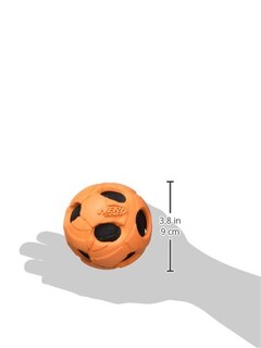 Foto 3 | Juguete Para Perros Nerf Bash Crunch Ball, Tamaño Grande, Naranja - Venta Internacional.