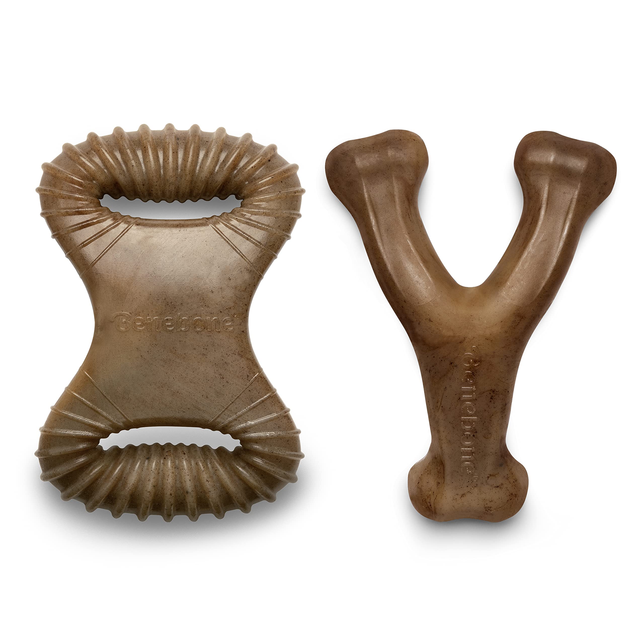 Foto 2 pulgar | Juguetes Masticables Para Perros Benebone Wishbone/dental Durable, 2 Unidades - Venta Internacional.