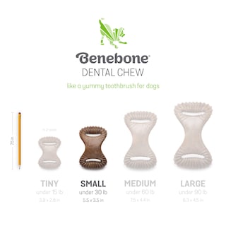 Foto 7 | Juguetes Masticables Para Perros Benebone Wishbone/dental Durable, 2 Unidades - Venta Internacional.