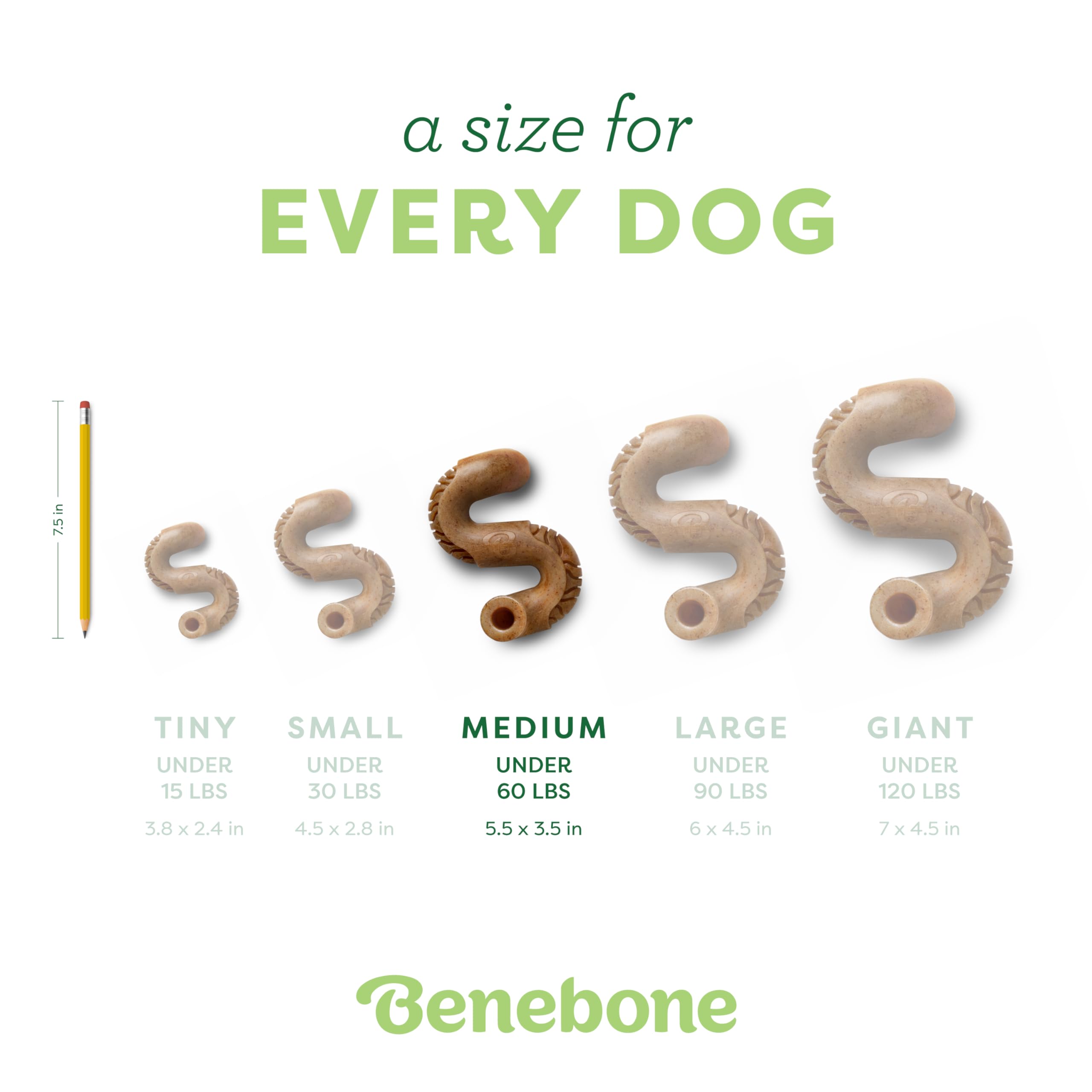 Foto 5 pulgar | Juguete Masticable Para Perros Benebone Tripe Bone Duradero Para Masticadores Agresivos - Venta Internacional.