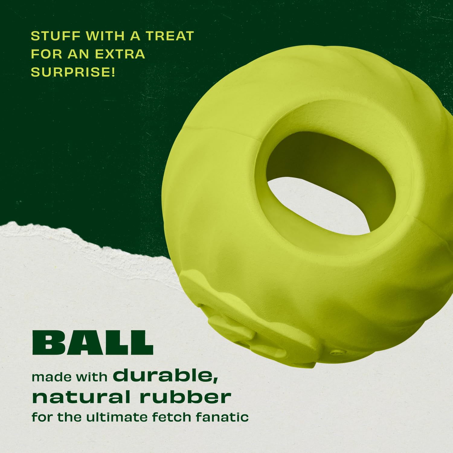 Foto 4 pulgar | Pelota Para Perros Benebone De Caucho Natural - Venta Internacional.