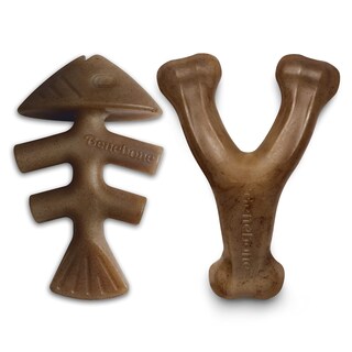 Foto 1 | Juego De 1 Pieza Pequeña De Dog Chew Toys Benebone Fishbone Fishbone - Venta Internacional.