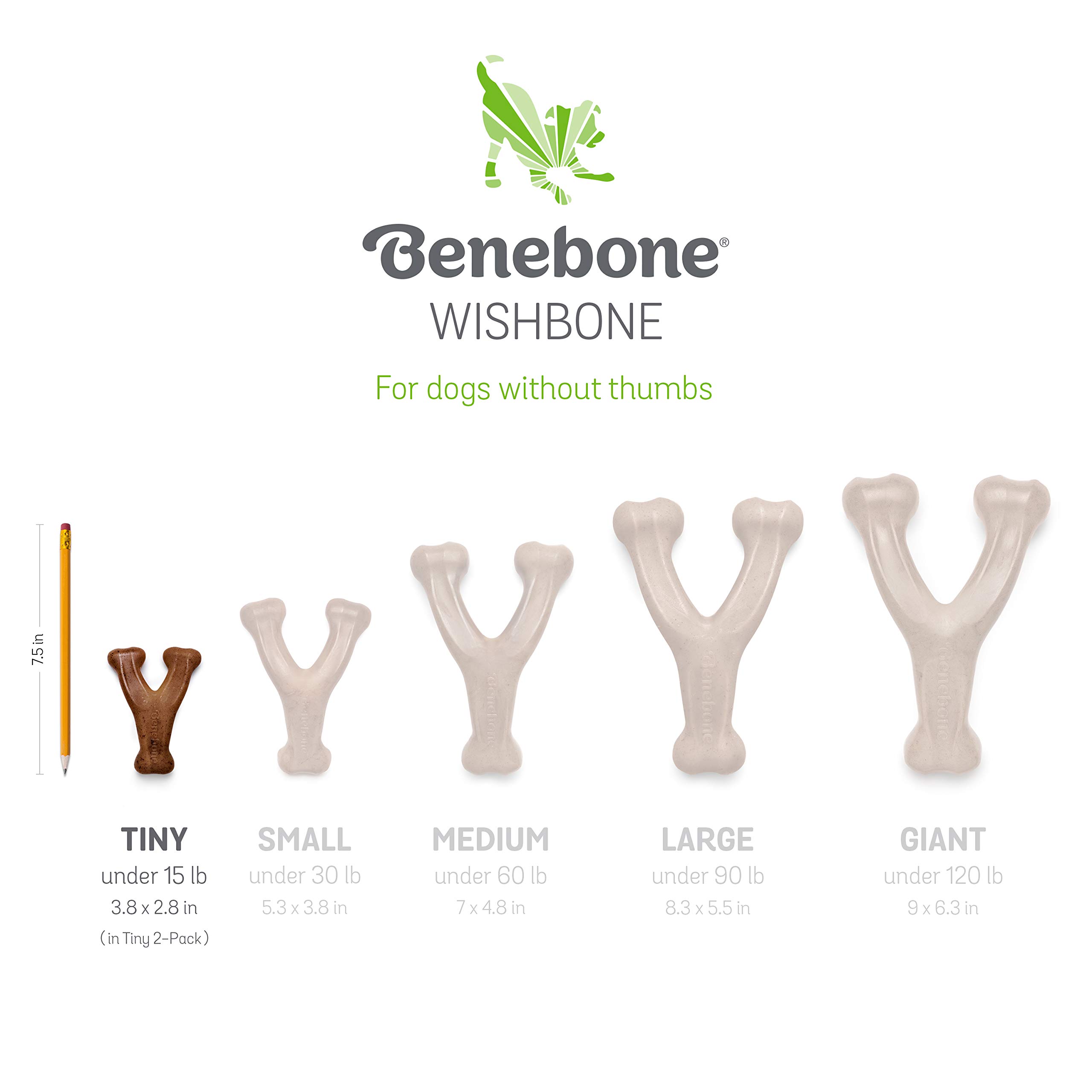 Foto 6 pulgar | Chew Toys Benebone Puppy, Paquete De 2 Unidades, Masticable Y Espoleta Dental Para Perro - Venta Internacional.