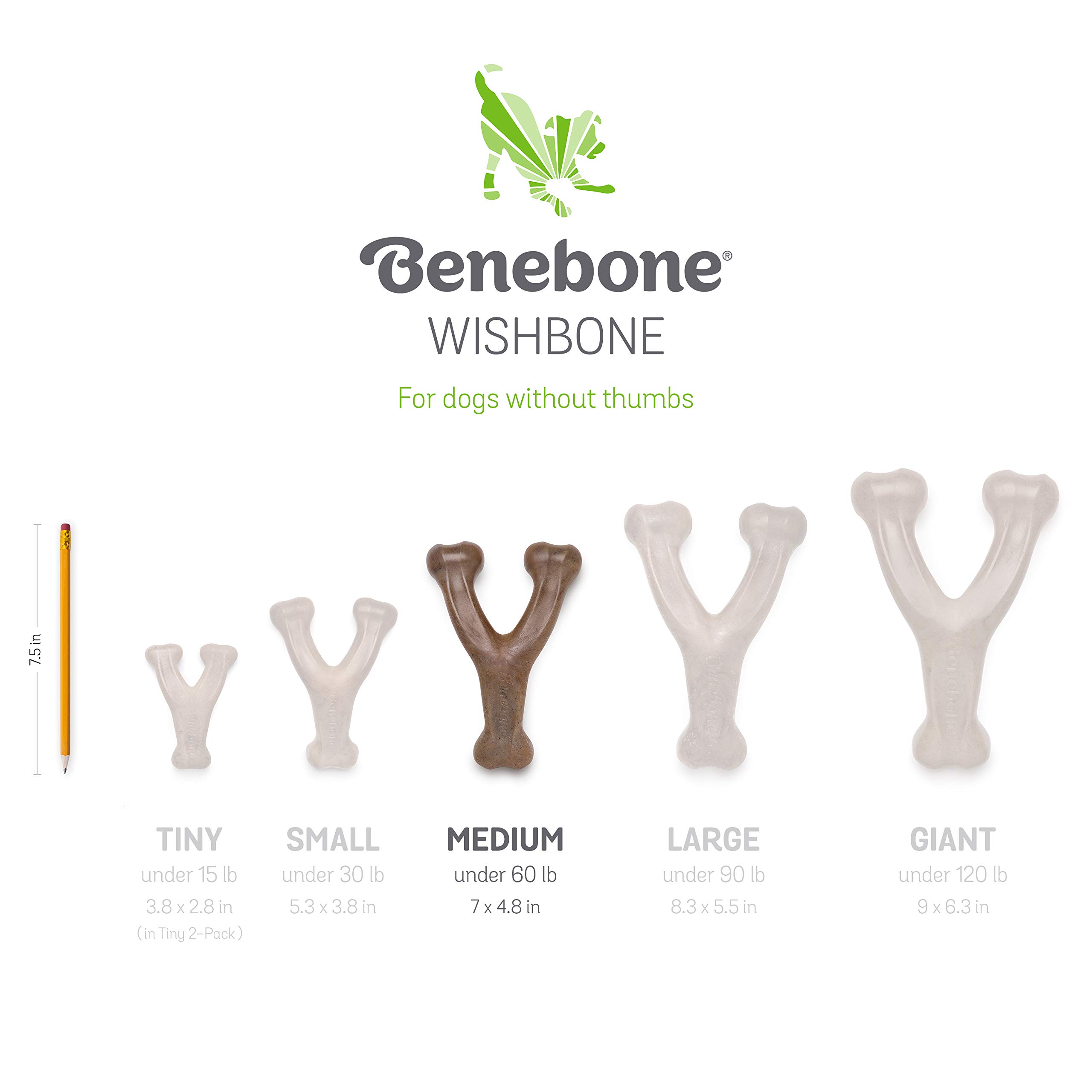 Foto 7 pulgar | Juguete Masticable Para Perros Benebone, Con Forma De Horquilla Indestructible, Para Perros Medianos - Venta Internac