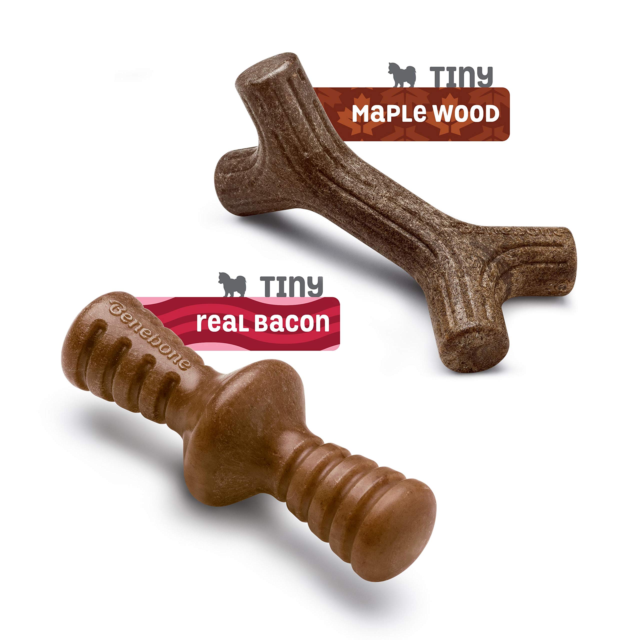 Foto 4 pulgar | Juguetes Masticables Para Perros Benebone Maplestick/zaggler, Paquete De 2 Unidades Para Perros Pequeños - Venta