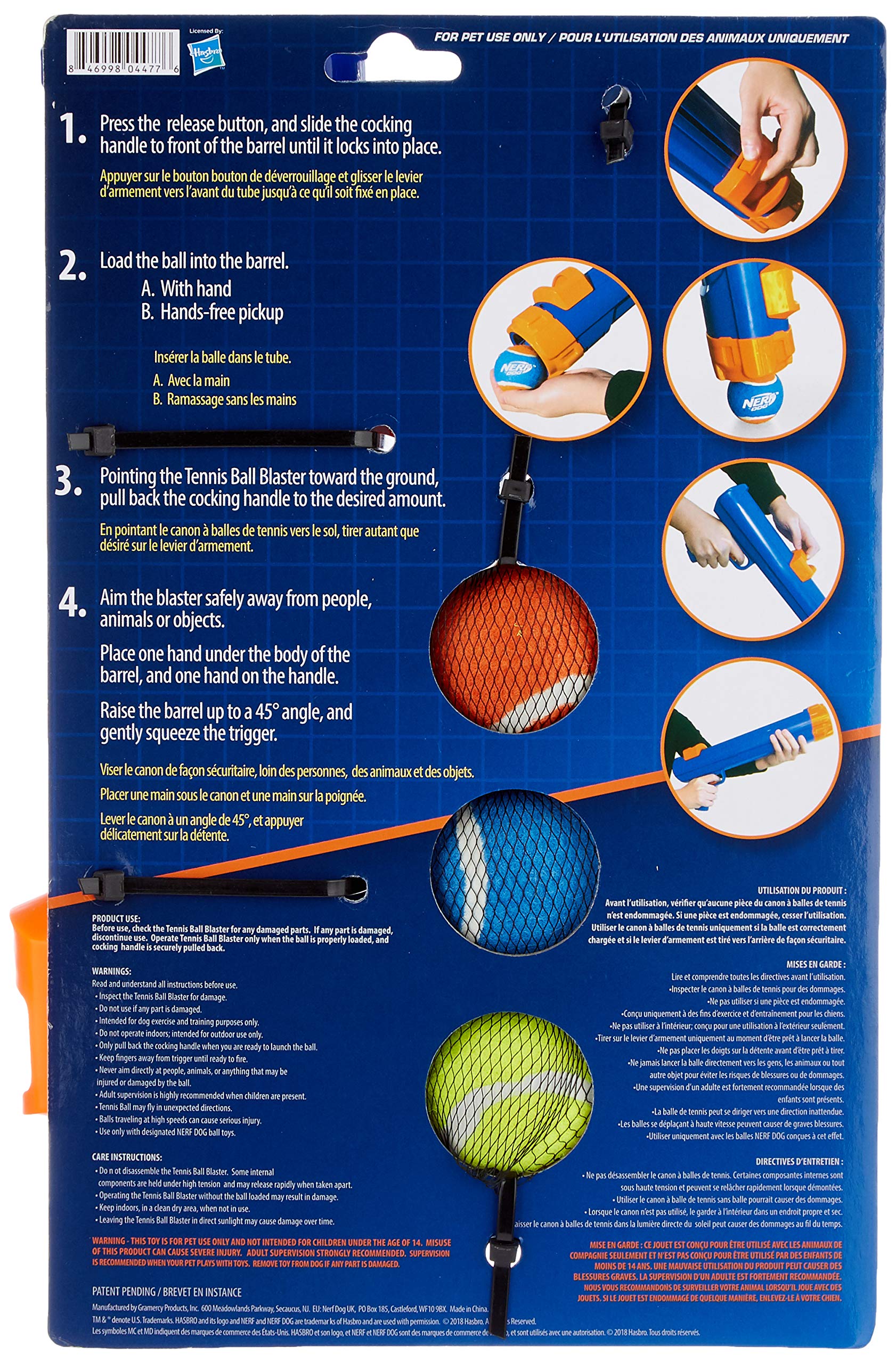 Foto 3 | Tennis Ball Blaster Nerf Dog Para Perros Pequeños Y Cachorros - Venta Internacional.