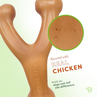 Foto 2 | Juguete Masticable Para Perros Benebone Wishbone, Duradero Para Masticadores Agresivos - Venta Internacional.