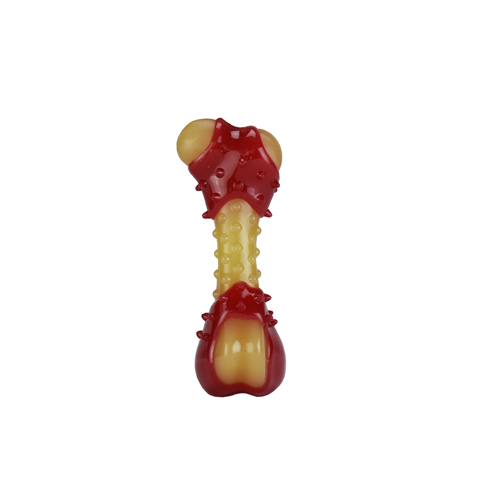 Foto 4 pulgar | Fancy Pets Juguete Dental En Forma De Hueso Con Sabor Tocino Tamaño Mediano Para Perro