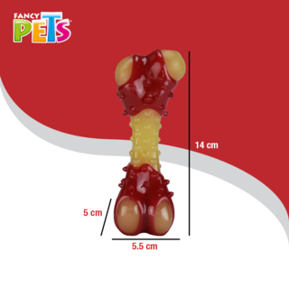 Foto 5 | Fancy Pets Juguete Dental En Forma De Hueso Con Sabor Tocino Tamaño Mediano Para Perro