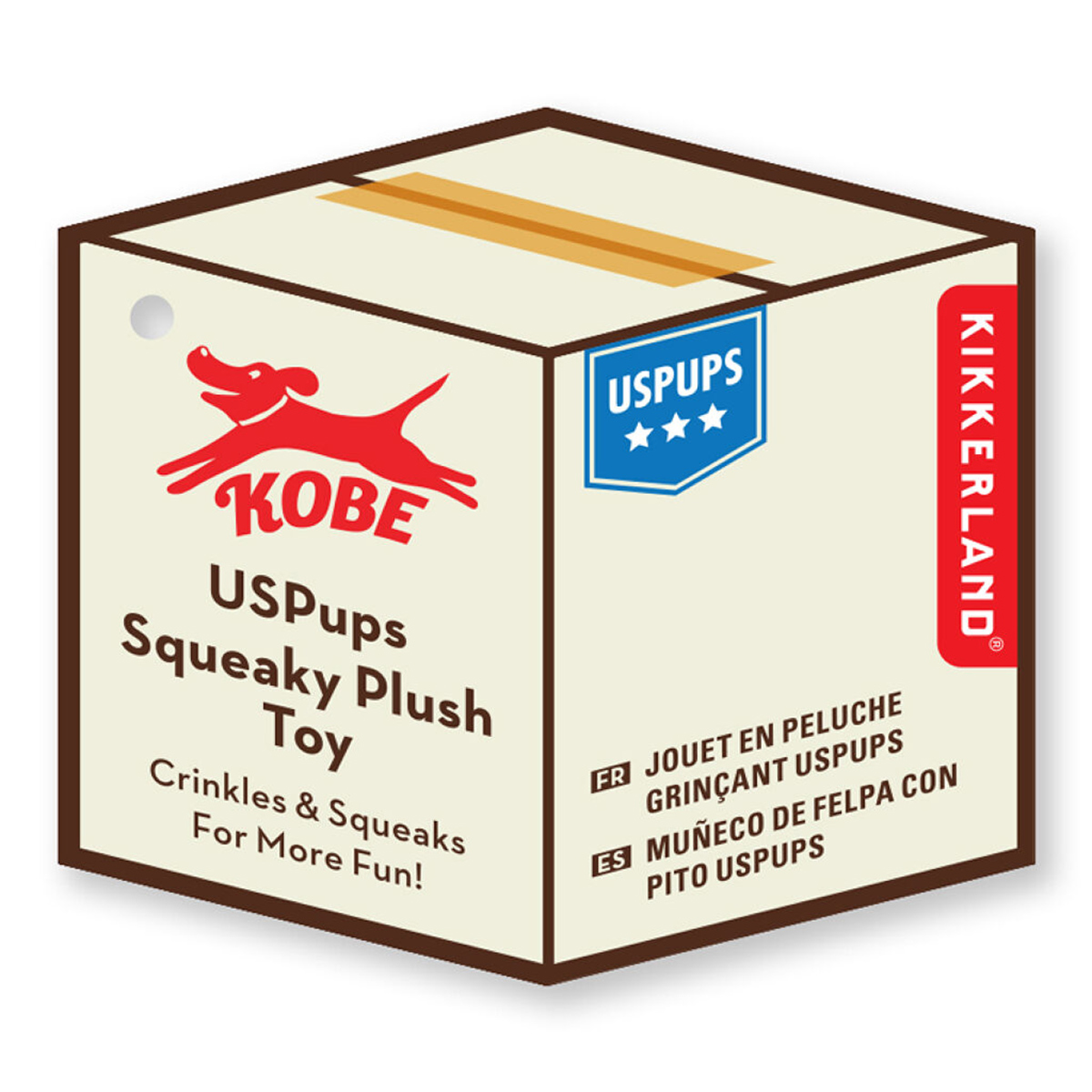 Foto 4 pulgar | Peluche Kikkerland Kobe Uspups Squeeky