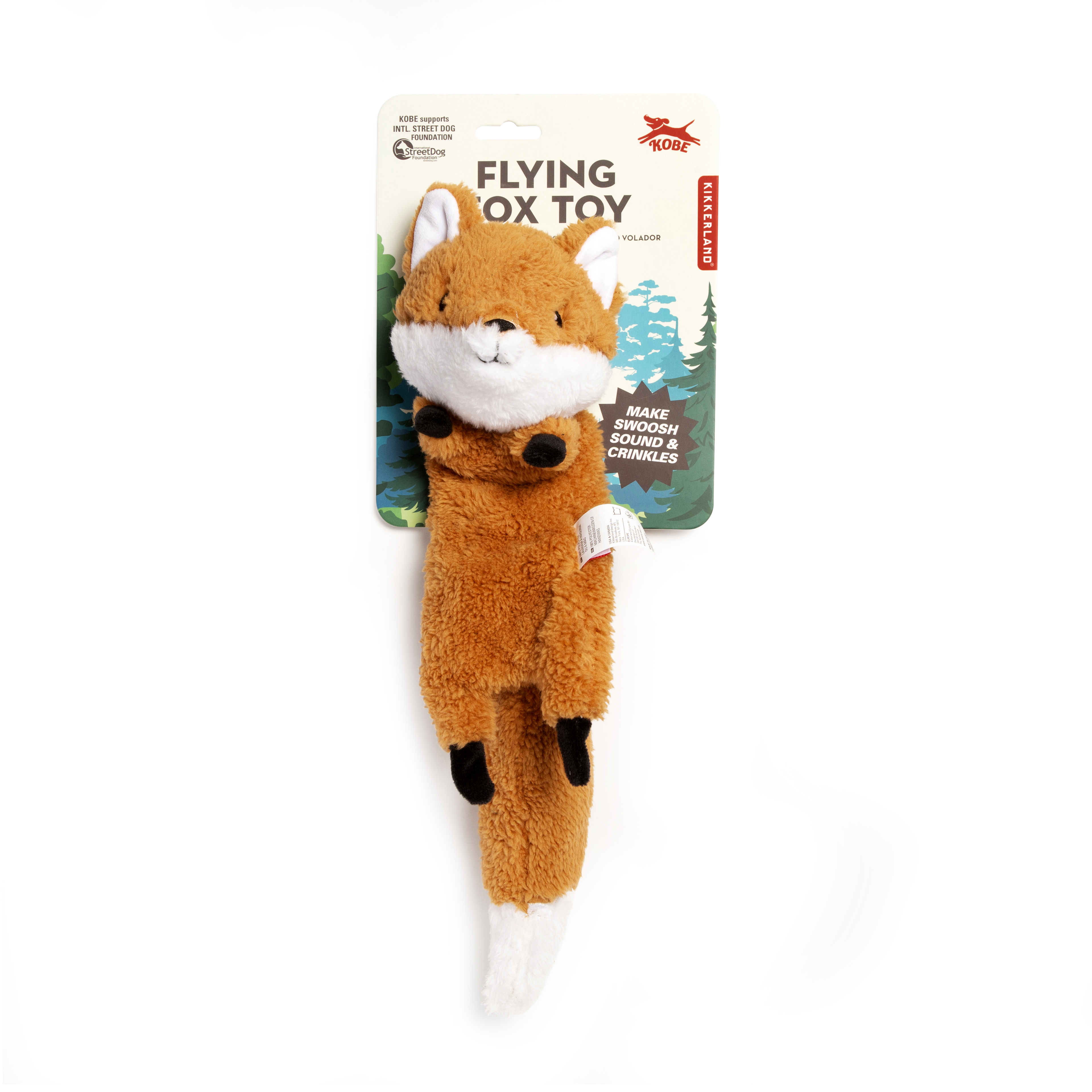 Foto 5 pulgar | Juguete de Peluche Zorro Volador Kikkerland