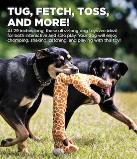 Foto 4 | Juguete Para Perros Outward Hound Longidues Jirafa De Peluche Y Chirriante - Venta Internacional.