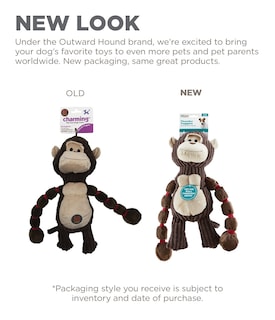 Foto 2 | Juguete Para Perros Outward Hound Thunda Tugga Gorilla Plush & Squeaky - Venta Internacional.