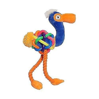 Foto 2 | Juguete Para Perros Huoguo Tough Multitextura Flamingo Para Perros Pequeños - Venta Internacional.