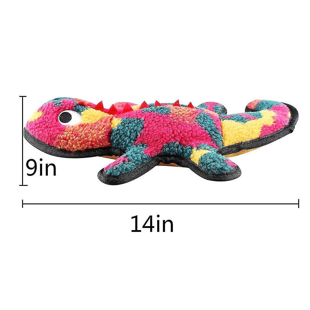 Foto 5 pulgar | Juguete Para Perros Huoguo, Duradero, De Felpa Y Camuflaje Con Forma De Dinosaurio - Venta Internacional.