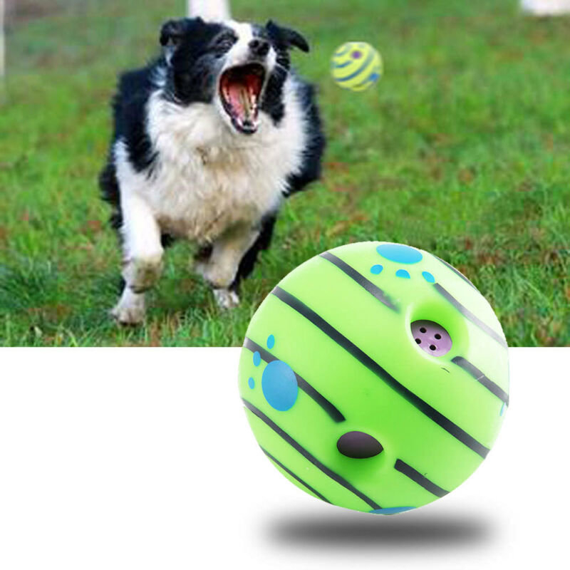 Foto 2 pulgar | Pelota De Juguete Para Perros Wobble Wag, 15 Cm De Diámetro, Color Verde - Venta Internacional.