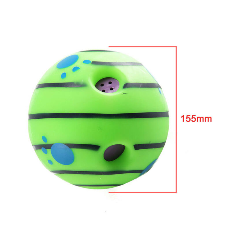 Foto 3 pulgar | Pelota De Juguete Para Perros Wobble Wag, 15 Cm De Diámetro, Color Verde - Venta Internacional.