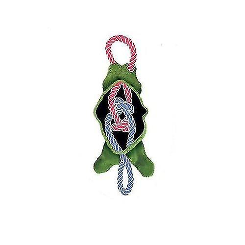 Foto 3 pulgar | Juguete Para Perros Huoguo Tugger Knots Frog, Tamaño Pequeño/mediano, Interactivo - Venta Internacional.