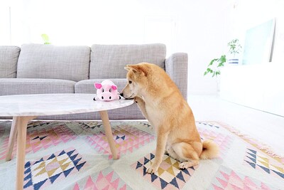 Foto 3 | Juguete De Peluche Para Perros Outward Hound Fattiez Pig, Pequeño - Venta Internacional.