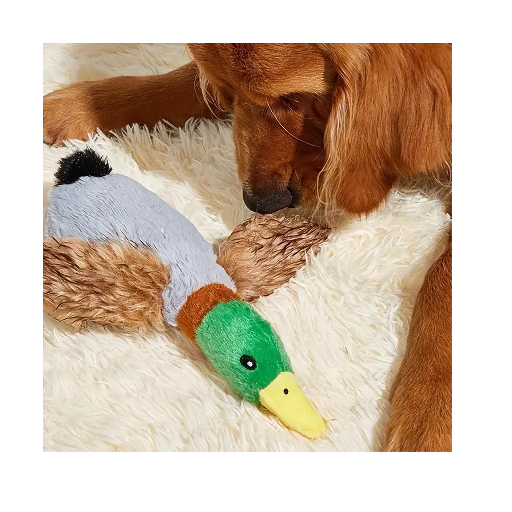Foto 4 pulgar | Peluche de Pato para Perro con Sonido
