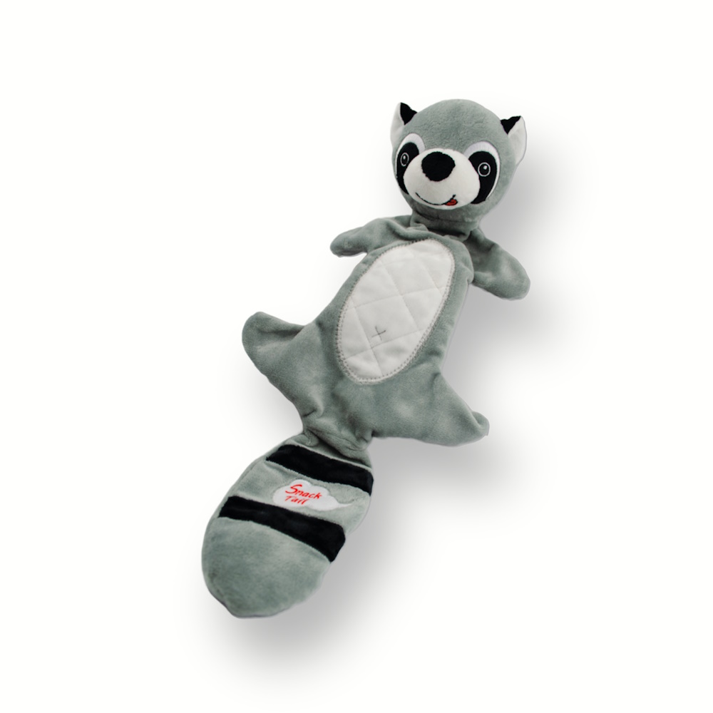 Peluche Forma Mapache C/sonido Mascotas Sp-3482 Sharpaw