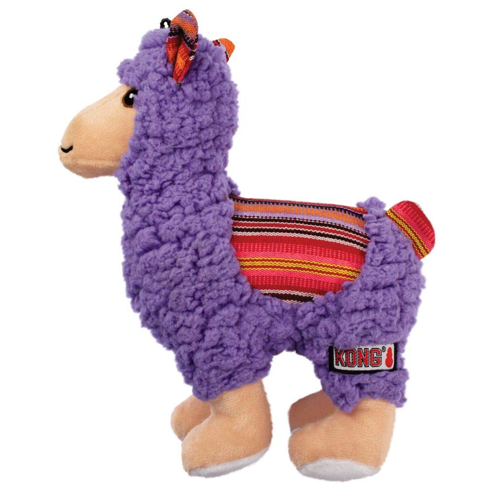 Foto 2 pulgar | Juguete De Peluche Ultrasuave Para Perros Kong Sherps Llama Talla M - Venta Internacional.